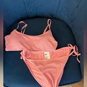 NWT H&M Pink Bikini Large
